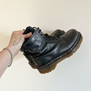vintage doc marten leather boots